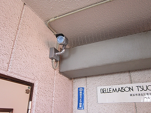 1階共用廊下防犯カメラ